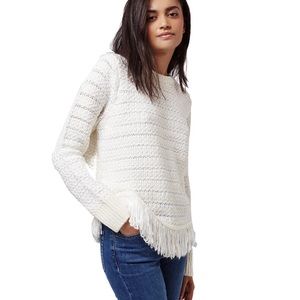 Boho fringe Topshop sweater